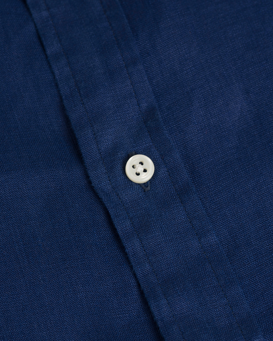 Homme | Chemises | Polo Ralph Lauren | Slim Fit Linen Shirt Holiday Navy