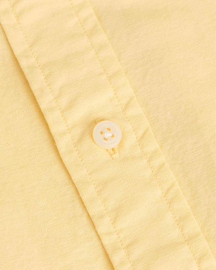 Homme | Chemises | Polo Ralph Lauren | Slim Fit Garment Dyed Oxford Shirt Yellow