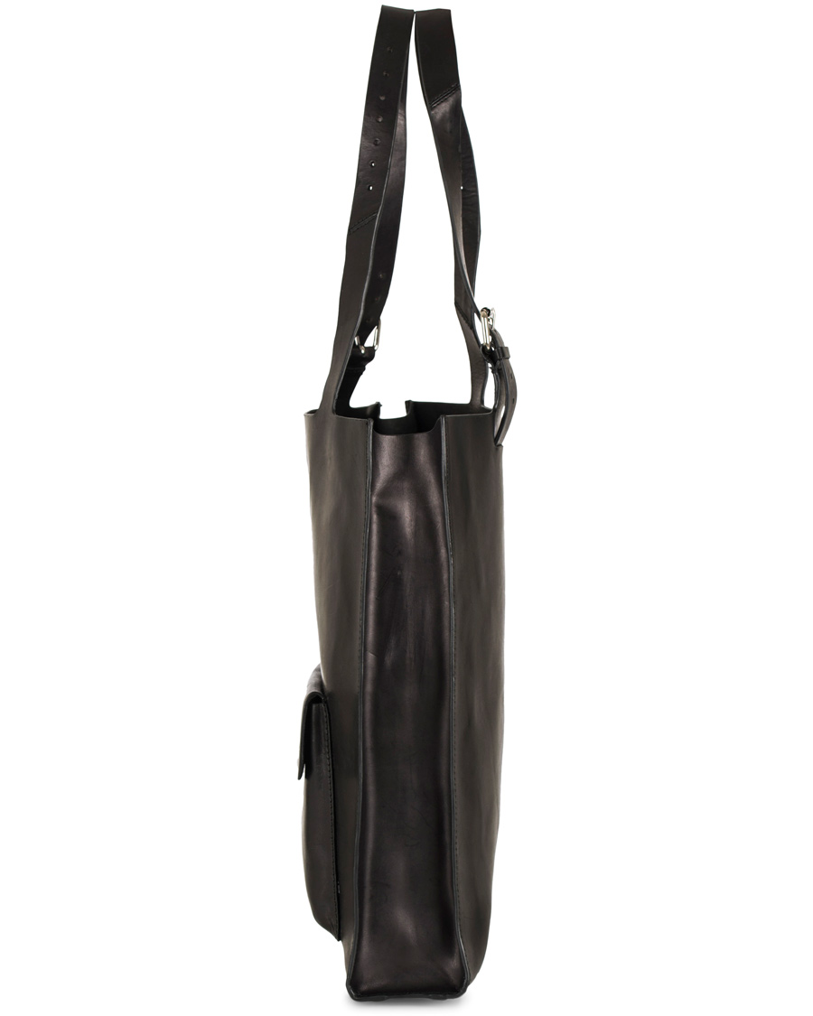 Homme | Tiger of Sweden Agueli Leather Tote Bag Black | Tiger of Sweden | Agueli Leather Tote Bag Black