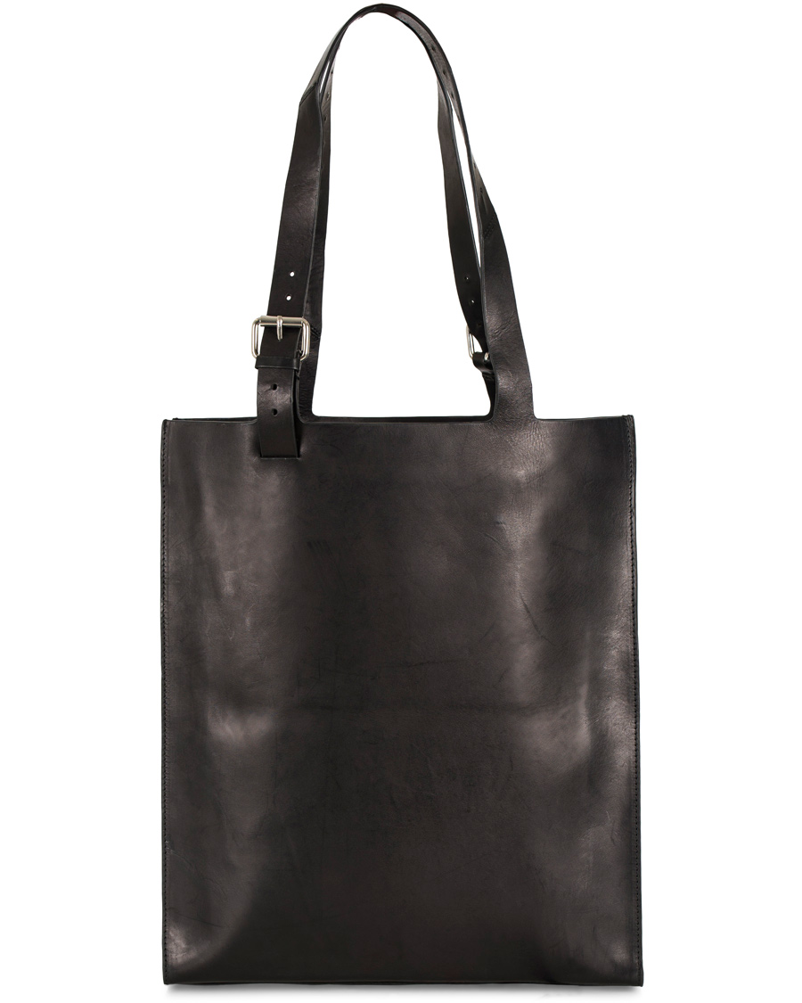 Homme | Tiger of Sweden Agueli Leather Tote Bag Black | Tiger of Sweden | Agueli Leather Tote Bag Black