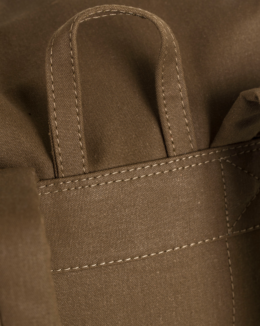 Homme | Sandqvist Roald Polycotton Backpack Olive | Sandqvist | Roald Polycotton Backpack Olive