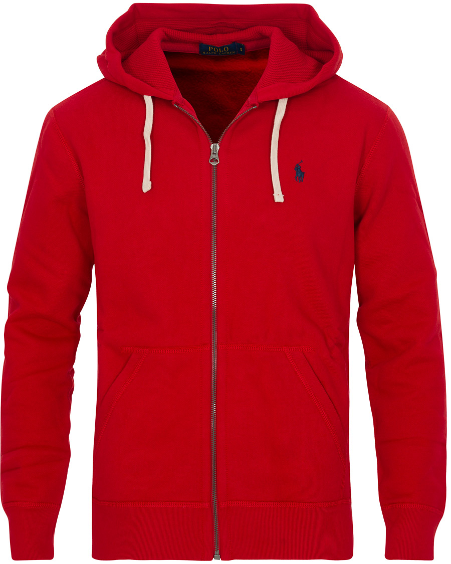 Heren | Truien | Polo Ralph Lauren | Full Zip Hoodie Red