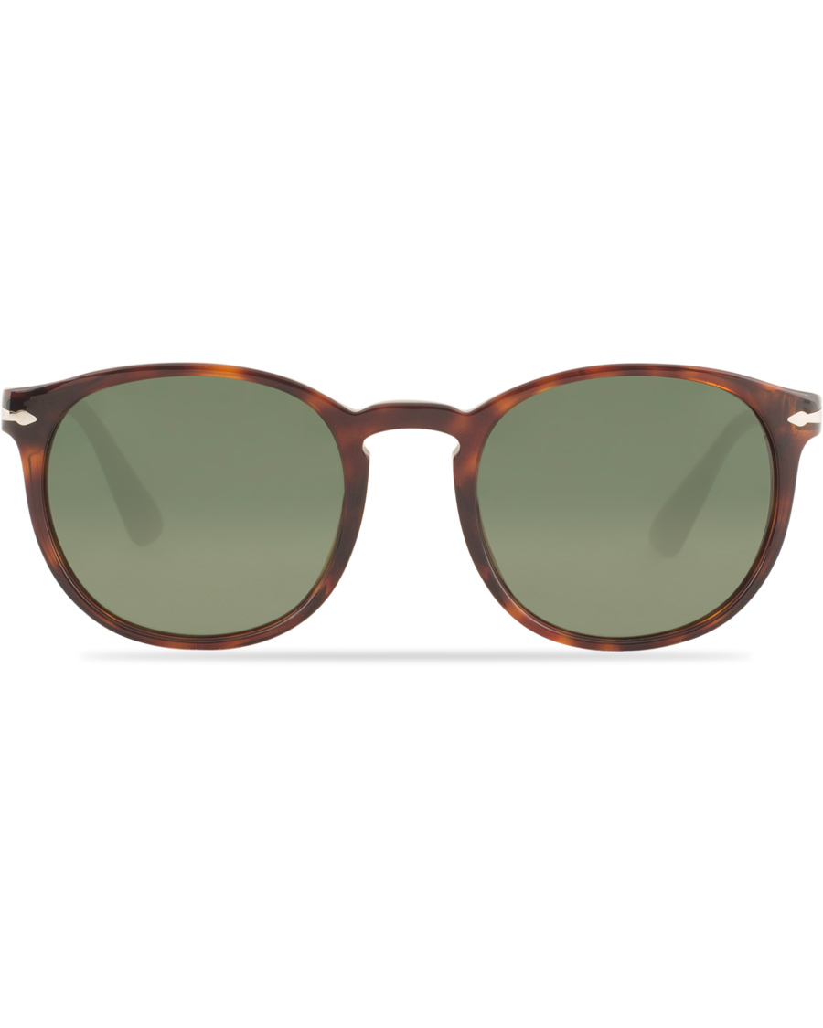 Homme | Persol 0PO3157S Round Sunglasses Havana | Persol | 0PO3157S Round Sunglasses Havana