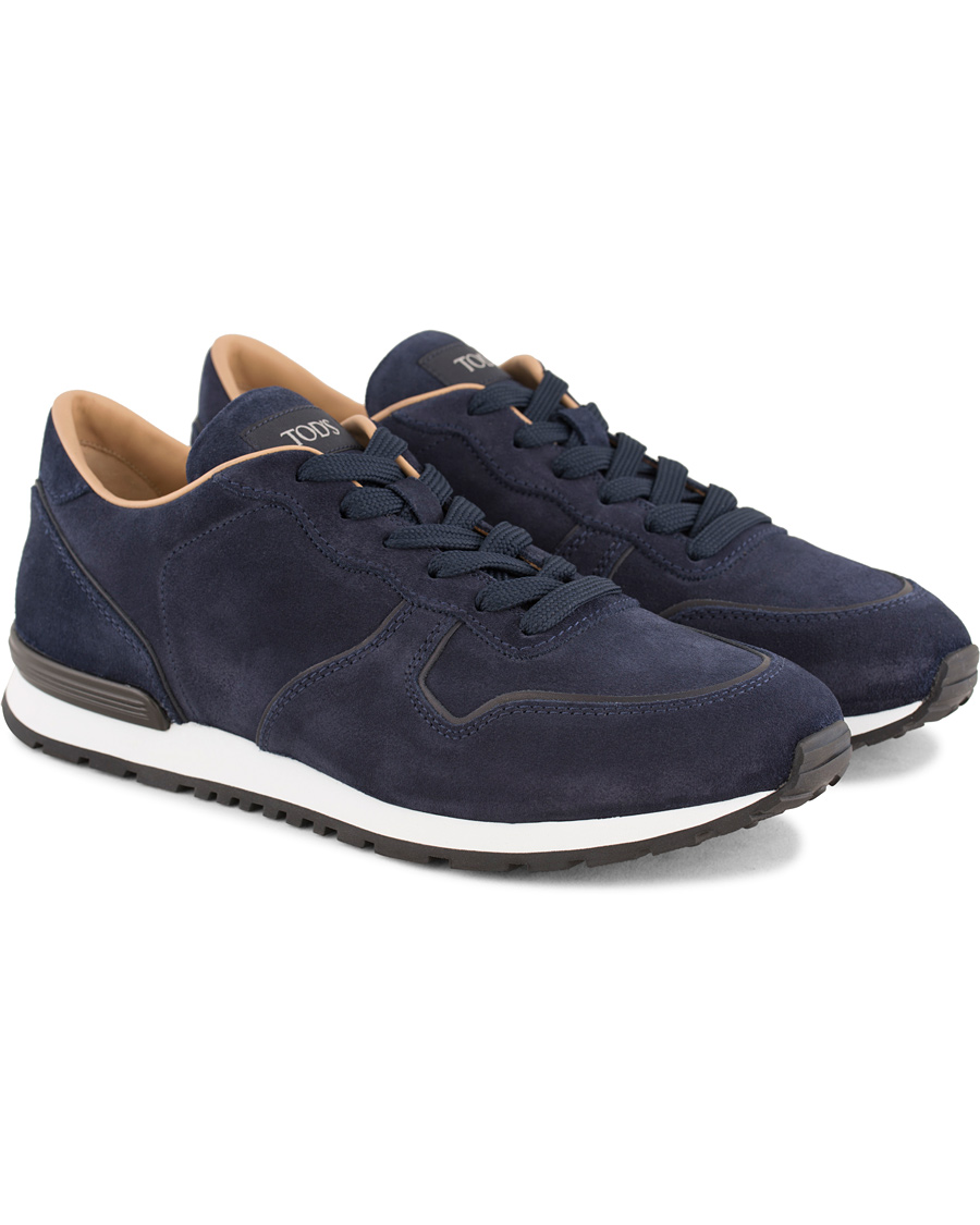 Homme | Tod's Active Running Sneaker Navy Suede | Tod's | Active Running Sneaker Navy Suede