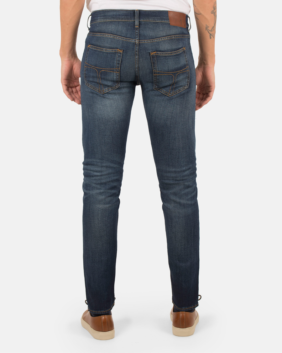 Homme | Jeans | Tiger of Sweden Jeans | Straw Reign Jeans Dark Blue