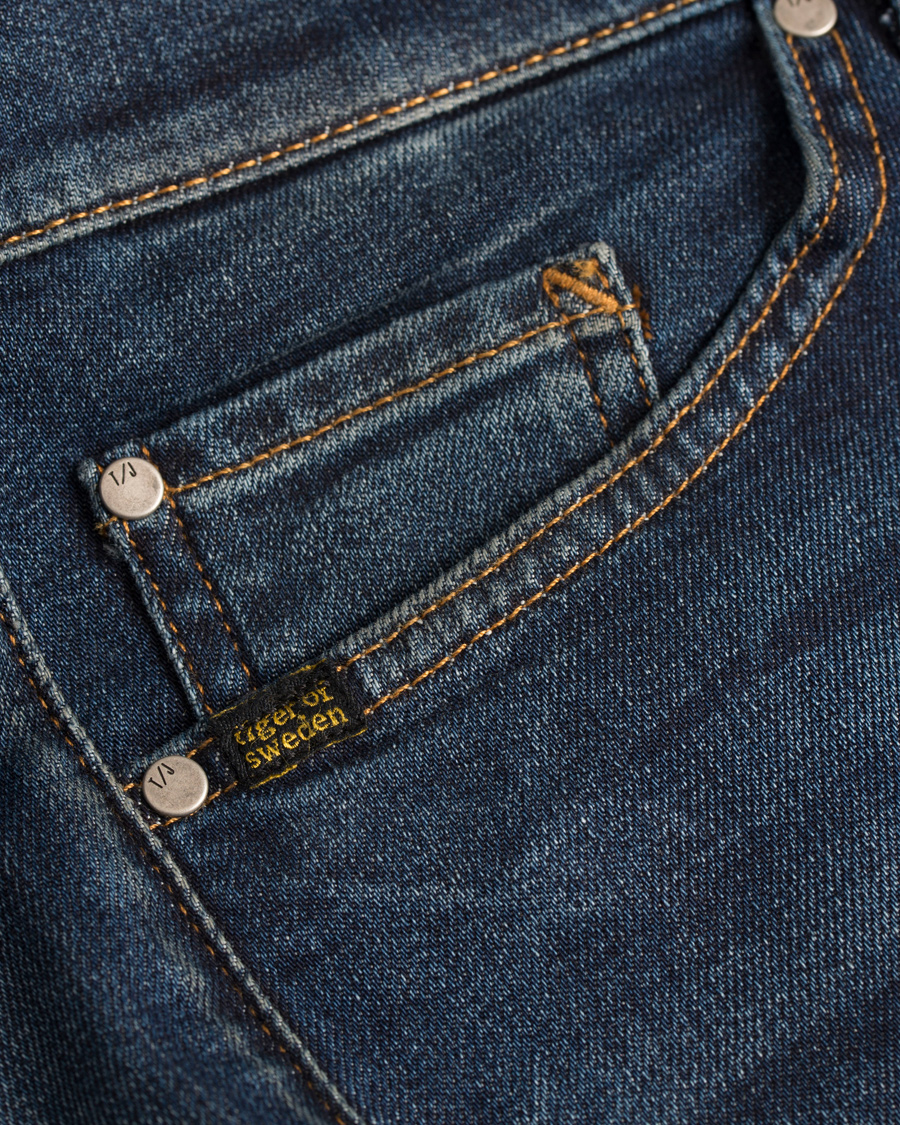 Homme | Jeans | Tiger of Sweden Jeans | Straw Reign Jeans Dark Blue