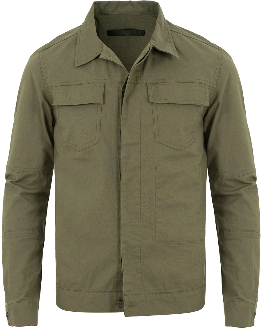Homme | Manteaux Et Vestes | Tiger of Sweden Jeans | Jim Shirt Jacket Green