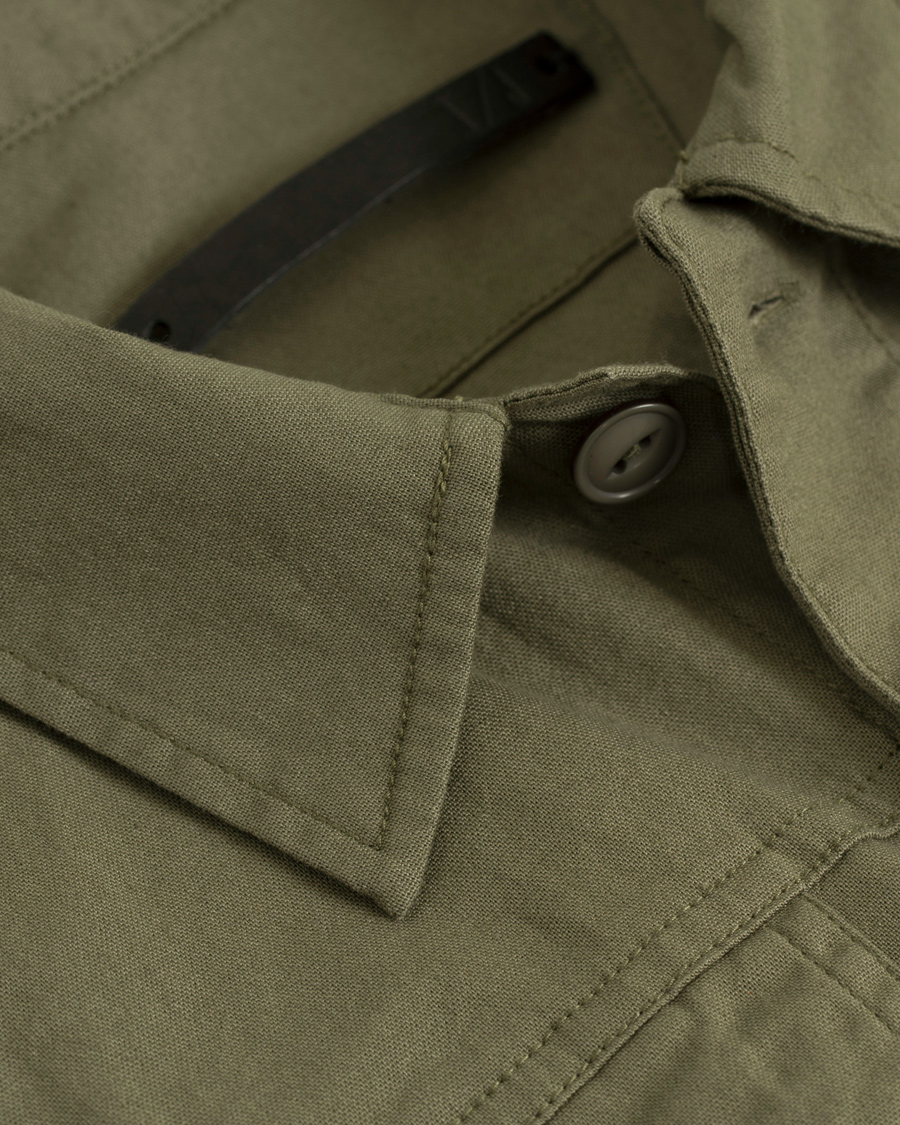 Homme | Manteaux Et Vestes | Tiger of Sweden Jeans | Jim Shirt Jacket Green