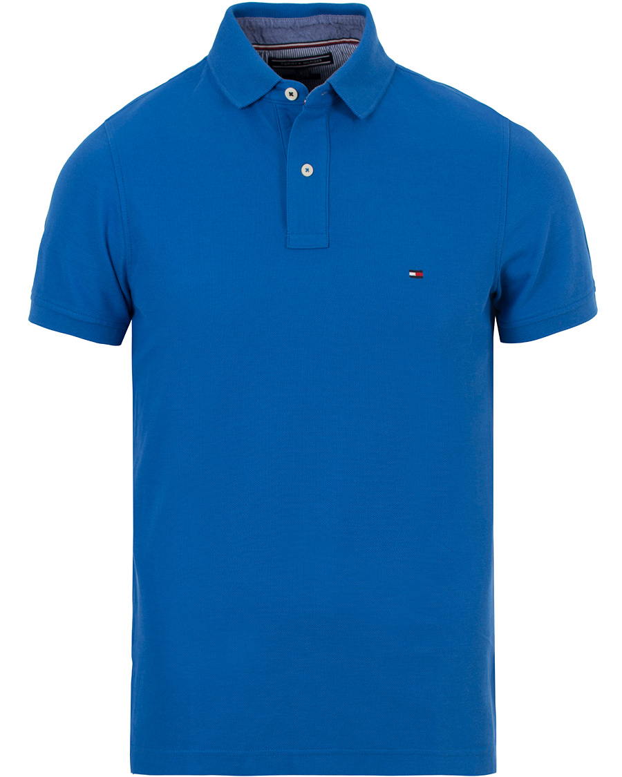 Homme | Polos | Tommy Hilfiger | Performance Slim Fit Polo Nautical Blue