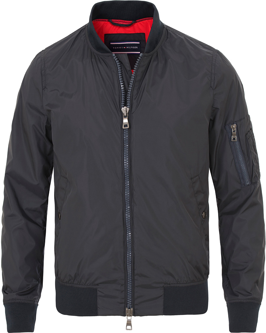 Homme | Manteaux Et Vestes | Tommy Hilfiger | Classic Nylon Bomber Jacket Midnight
