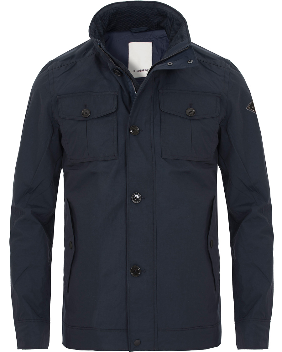 Homme | Manteaux Et Vestes | J.Lindeberg | Bailey 72 Sports Nylon Jacket Navy
