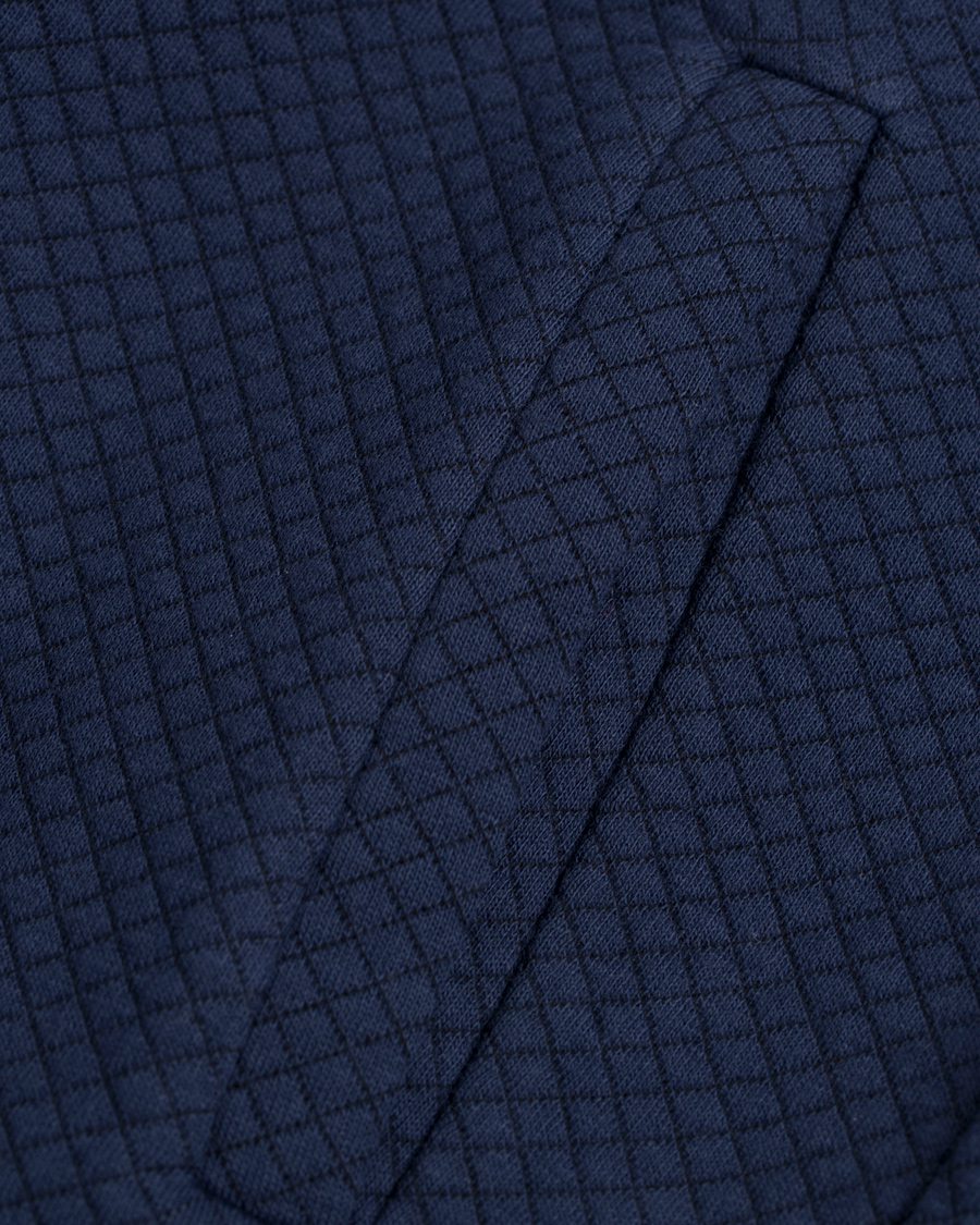 Homme | Pulls Et Tricots | J.Lindeberg | Randall Micro Quilted Zip Sweater Navy