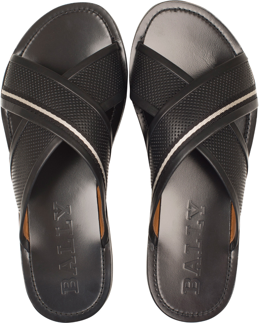 Homme | Bally Riddik. Fo Sandals Black | Bally | Riddik. Fo Sandals Black
