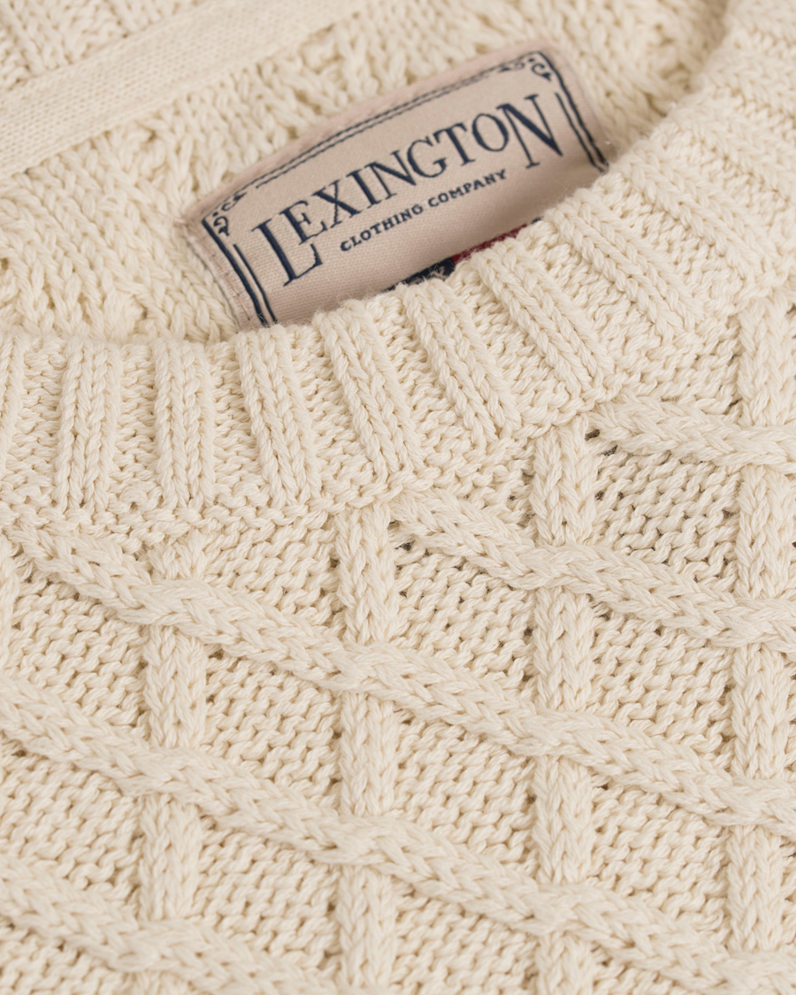 Homme | Pulls Et Tricots | Lexington | Huxley Sweatshirt Shell White