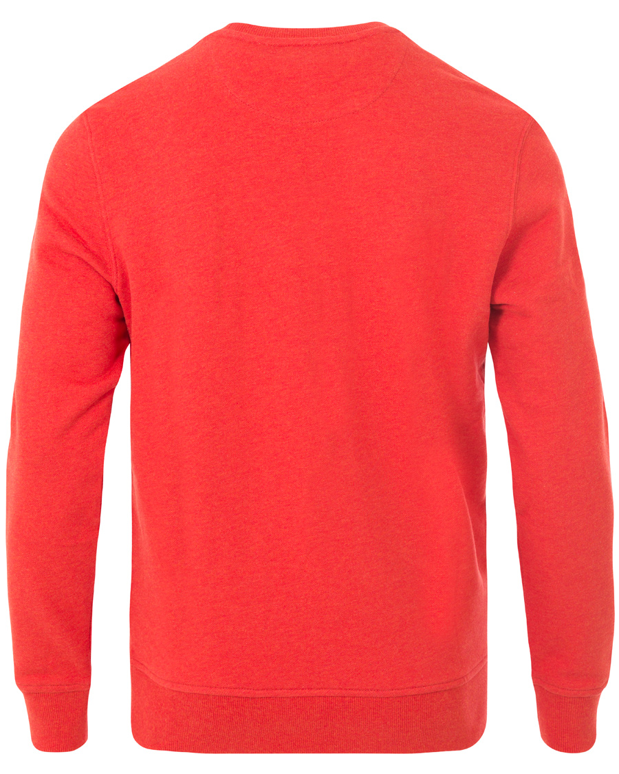 Homme | Pulls Et Tricots | Lyle & Scott | Crew Neck Sweatshirt Flame Red Marl