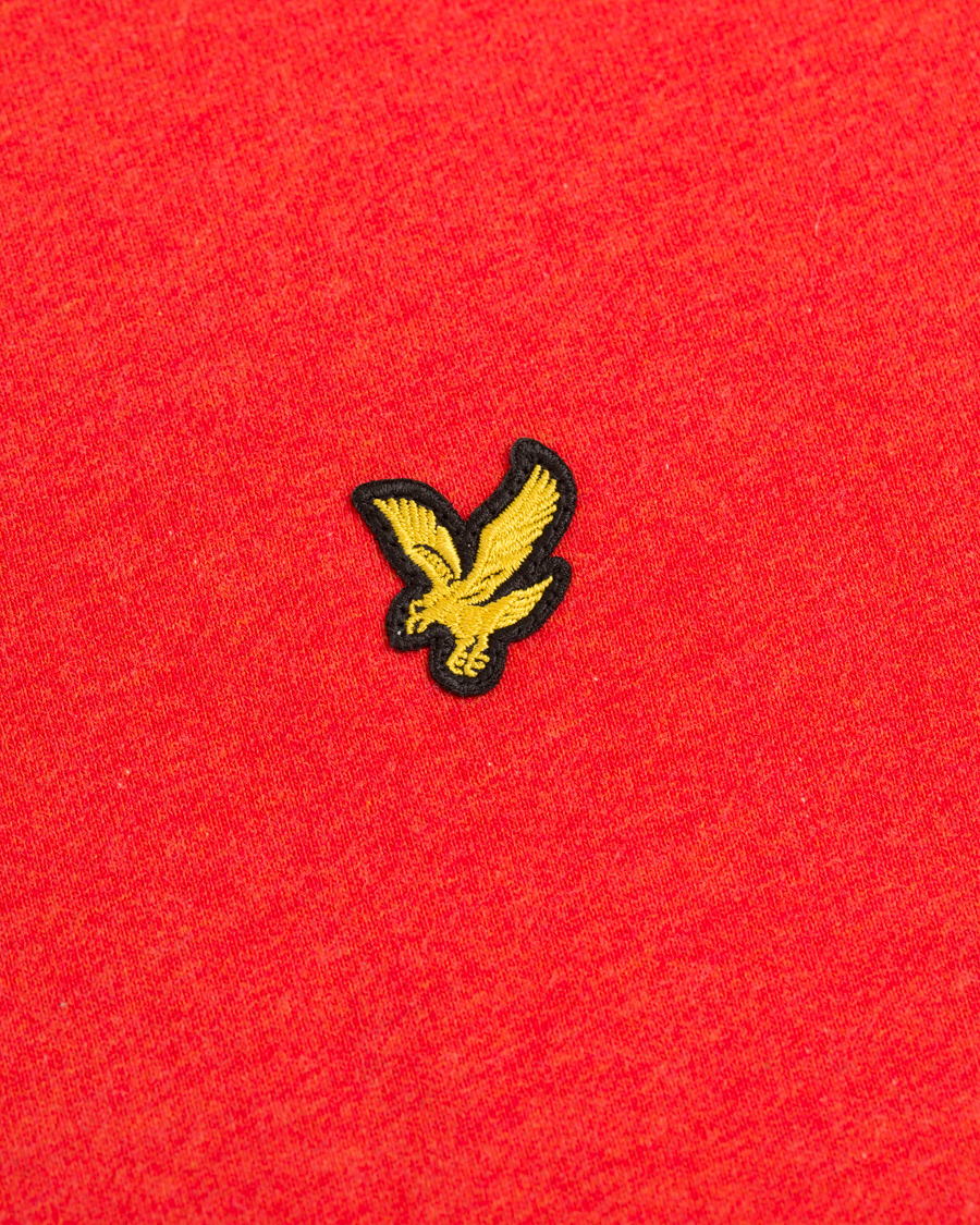 Homme | Pulls Et Tricots | Lyle & Scott | Crew Neck Sweatshirt Flame Red Marl