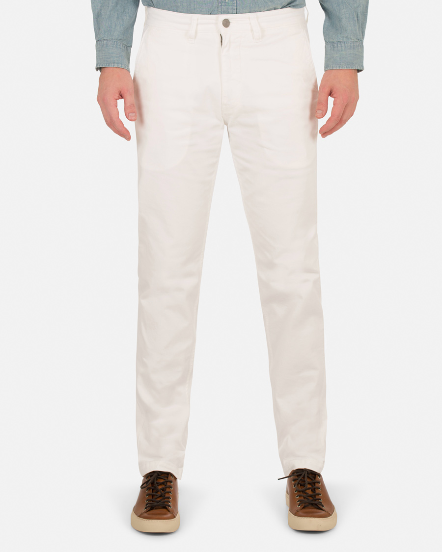 Homme | Pantalons | NN07 | Marco 1200 Stretch Chinos Off White