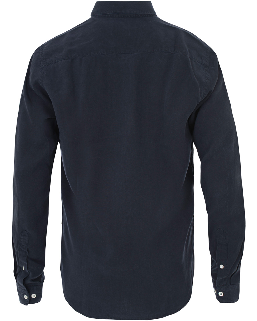 Homme | Chemises | NN07 | Falk Tencel Shirt Navy Blue