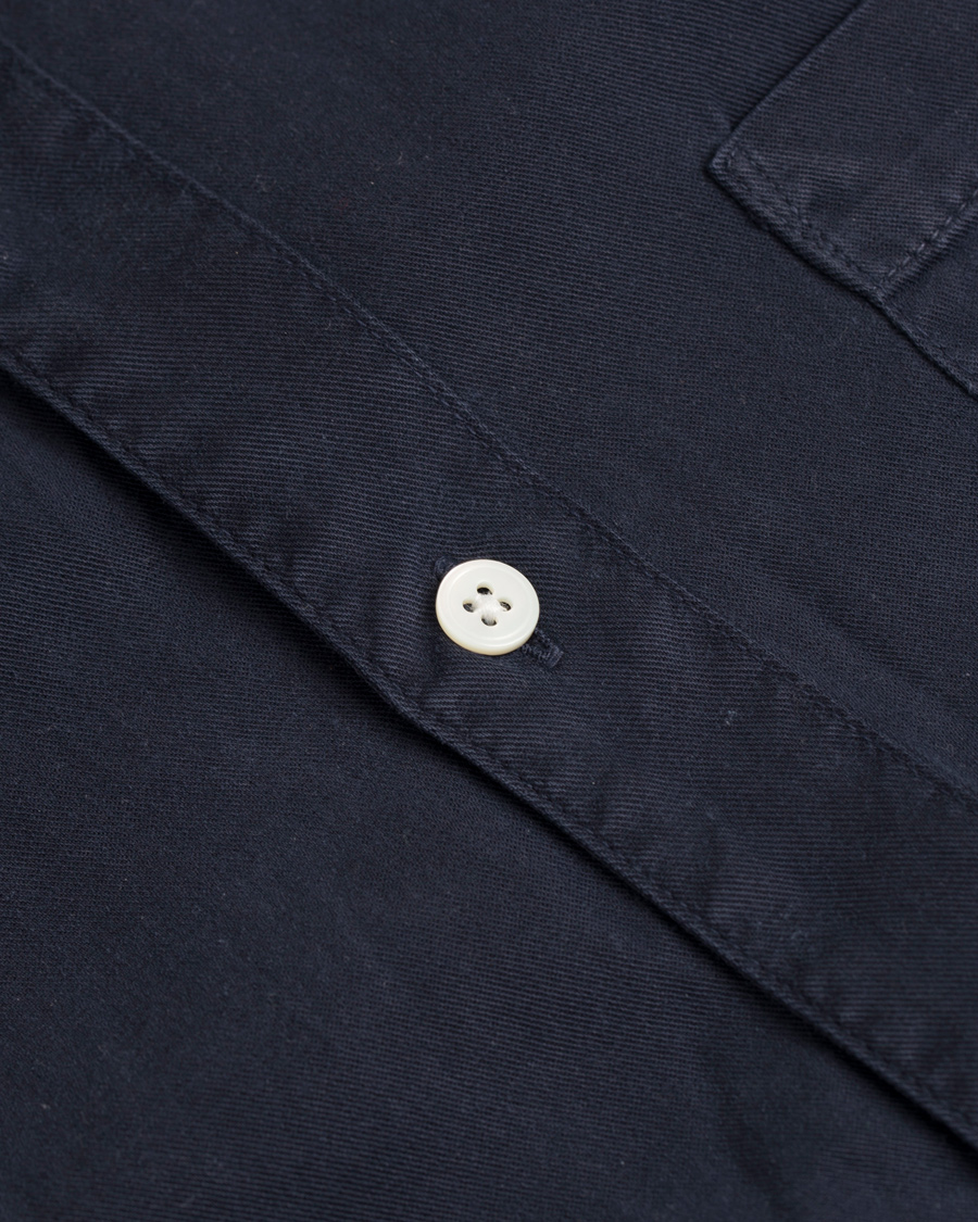 Homme | Chemises | NN07 | Falk Tencel Shirt Navy Blue