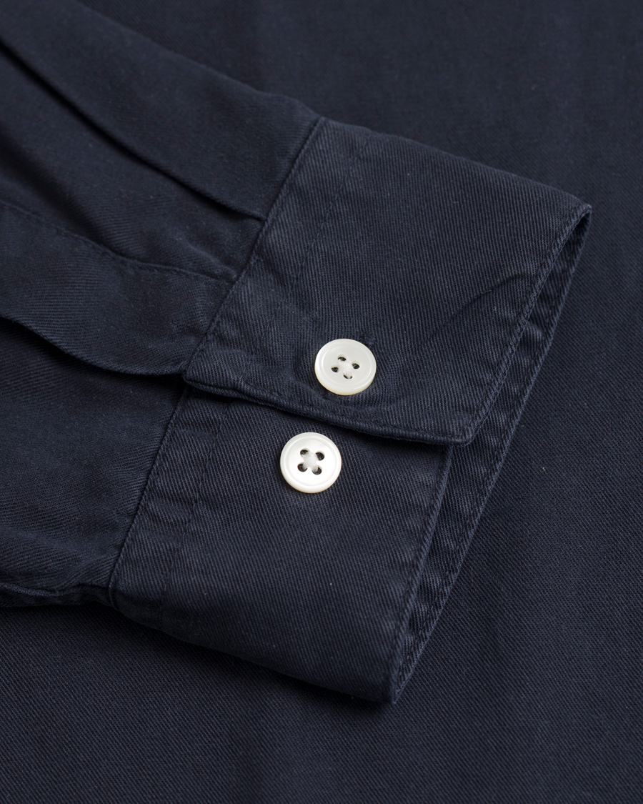 Homme | Chemises | NN07 | Falk Tencel Shirt Navy Blue