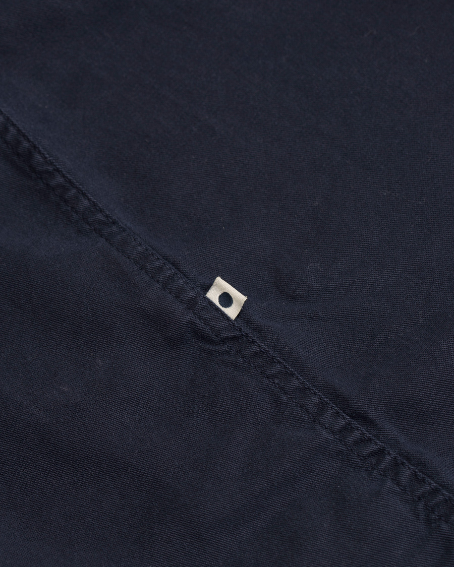 Homme | Chemises | NN07 | Falk Tencel Shirt Navy Blue