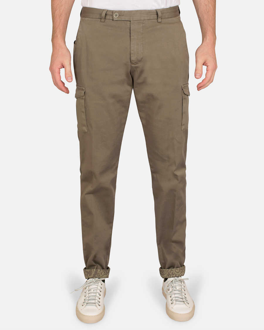 Homme | Pantalons | Etro | Cargo Pants Washed Khaki
