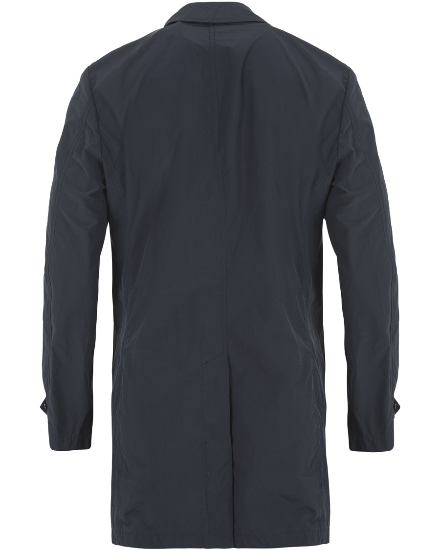 Homme | Manteaux Et Vestes | Aspesi | Lemon Garment Dyed Coat Navy