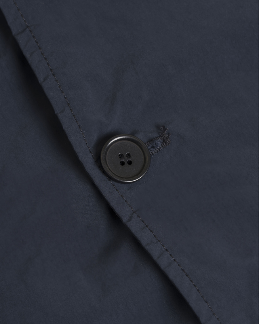 Homme | Manteaux Et Vestes | Aspesi | Lemon Garment Dyed Coat Navy