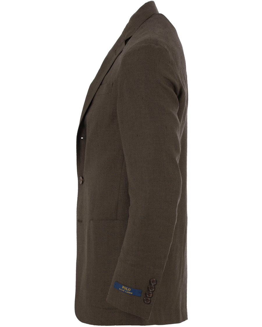 Homme | Blazers | Polo Ralph Lauren | Morgan Yale Linen/Wool Blazer Earth Green