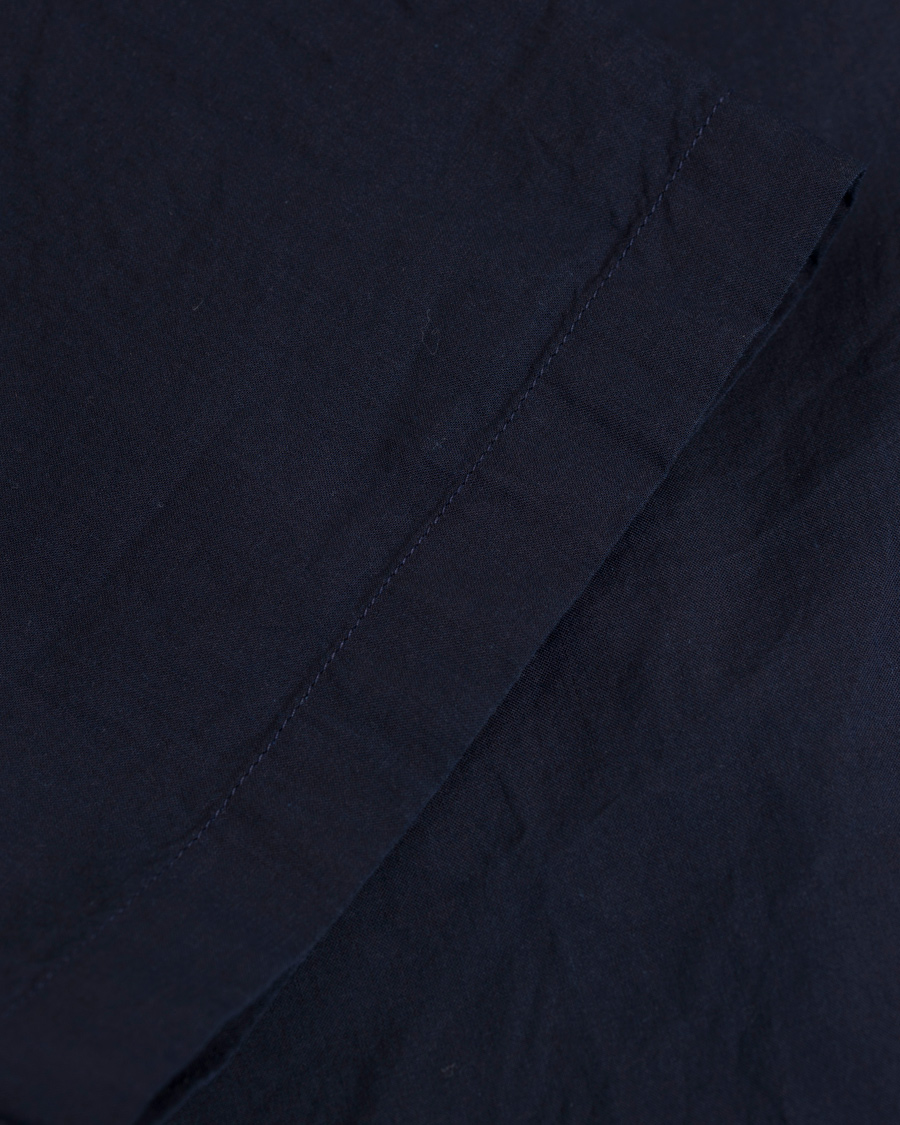 Heren | Overhemden | Eton | Slim Fit Indigo Short Sleeve Shirt Dark Blue