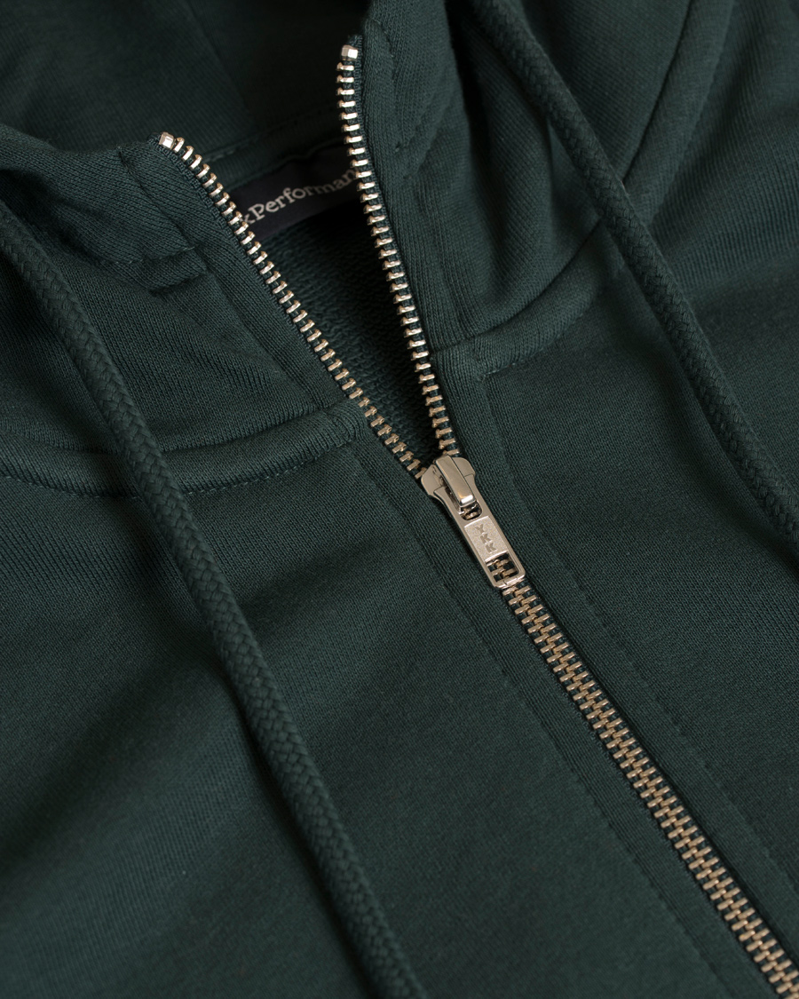 Heren | Truien | Peak Performance | Zip Hoodie Green