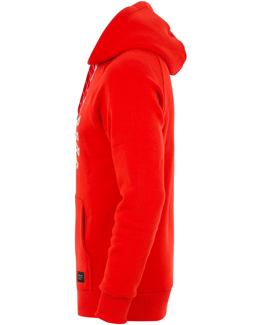 Heren | Truien | Peak Performance | Logo Hoodie Racing Red