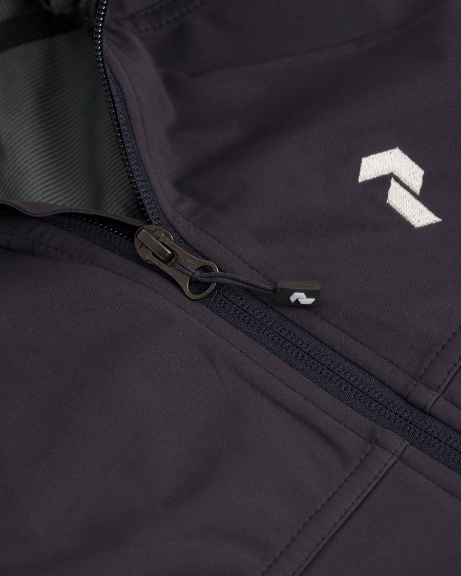 Homme | Manteaux Et Vestes | Peak Performance | Aneto Soft Shell Hooded Jacket Slate Blue