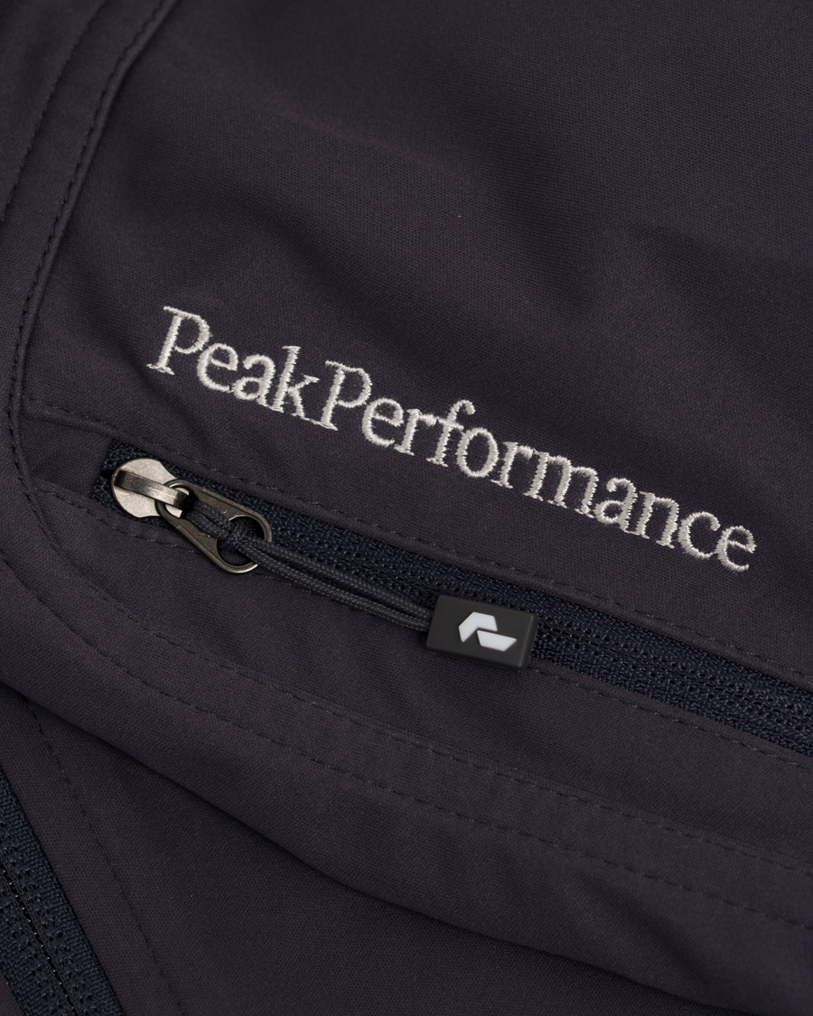 Homme | Manteaux Et Vestes | Peak Performance | Aneto Soft Shell Hooded Jacket Slate Blue