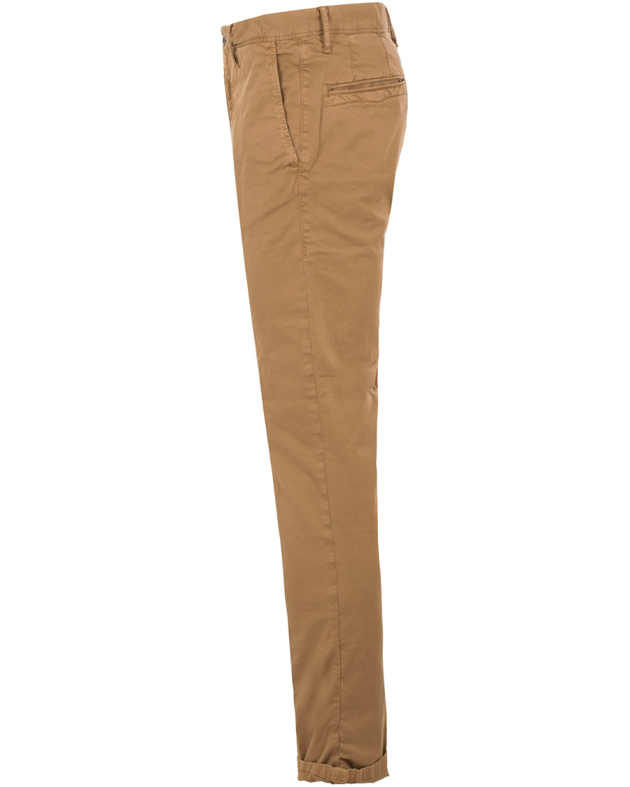 Homme | Pantalons | Incotex | Slim Fit Stretch Slacks Khaki