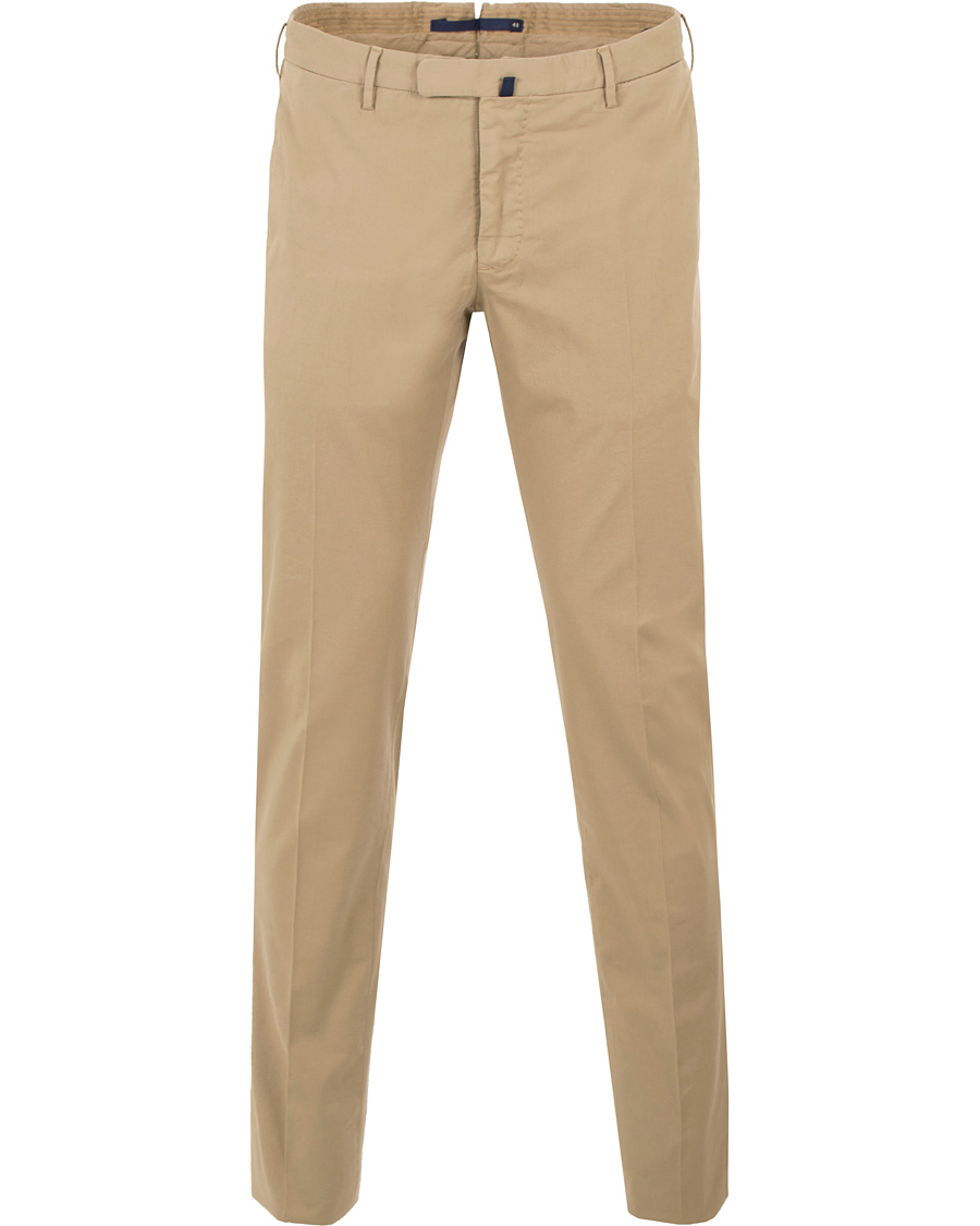 Homme | Pantalons | Incotex | Slim Fit Stretch Chinos Khaki