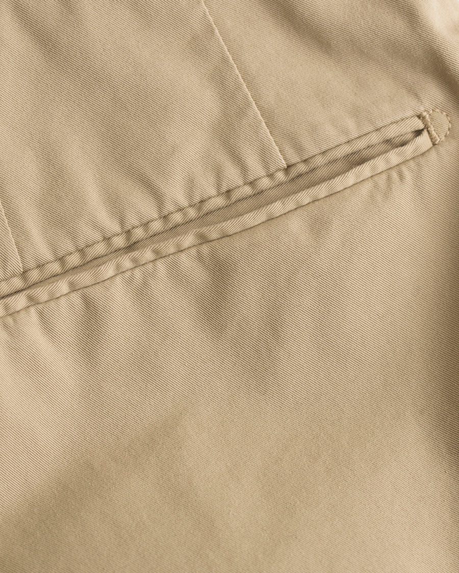Homme | Pantalons | Incotex | Slim Fit Stretch Chinos Khaki