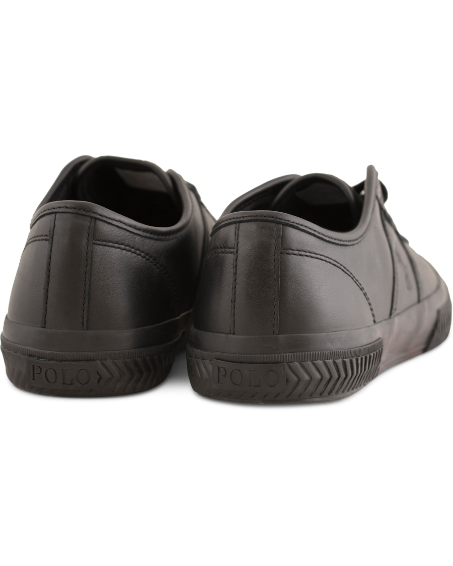 Heren | Polo Ralph Lauren Tyrian Calf Sneaker Black | Polo Ralph Lauren | Tyrian Calf Sneaker Black