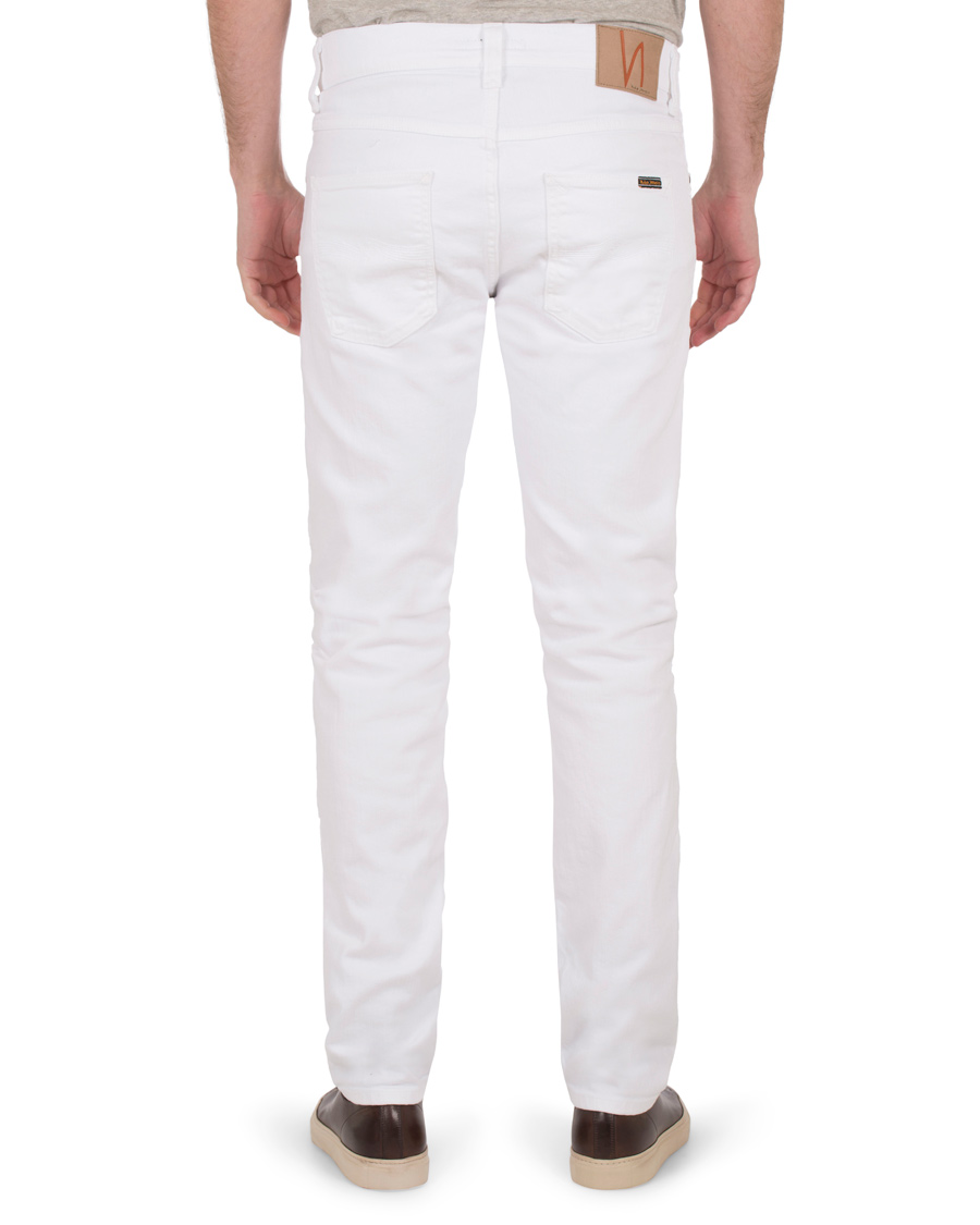 Homme | Jeans | Nudie Jeans | Lean Dean Organic Slim Fit Jeans Clean White