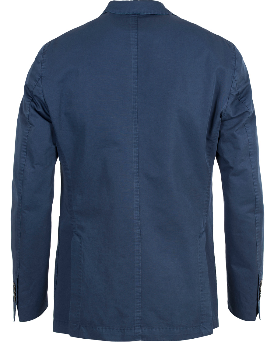 Homme | Blazers | L.B.M. 1911 | Jack Regular Cotton/Linen Blazer Blue