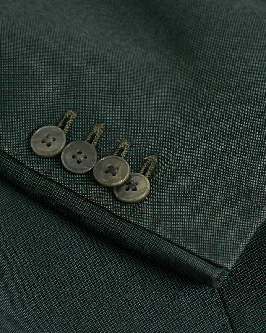 Heren | Blazers | L.B.M. 1911 | Jack Regular Vintage Wool/Mohair Blazer Green