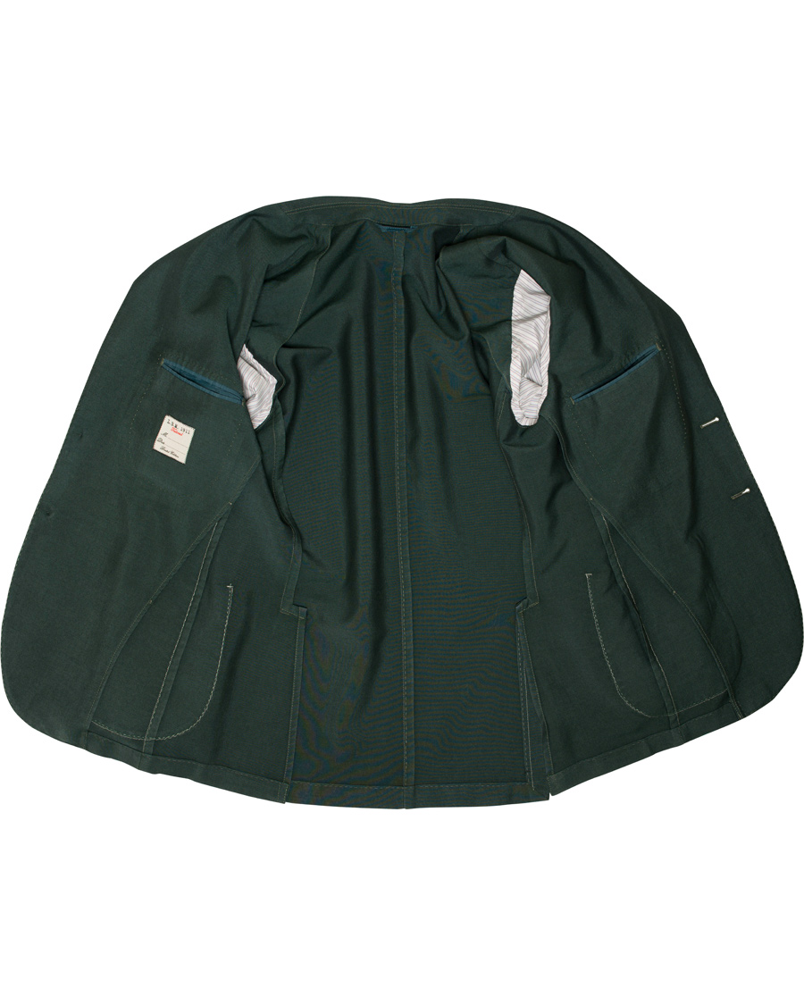 Heren | Blazers | L.B.M. 1911 | Jack Regular Vintage Wool/Mohair Blazer Green