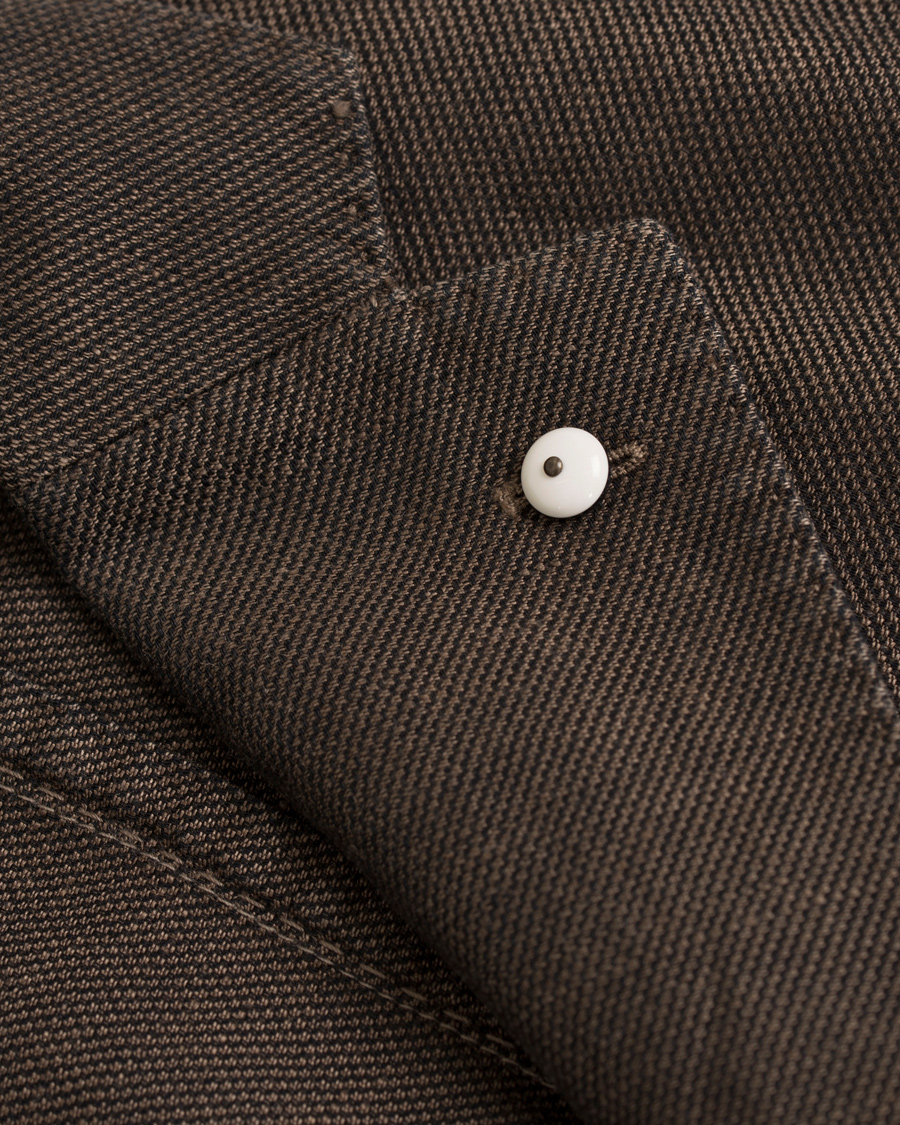 Homme | Blazers | L.B.M. 1911 | Jim Cotton/Linen Vintage Blazer Brown