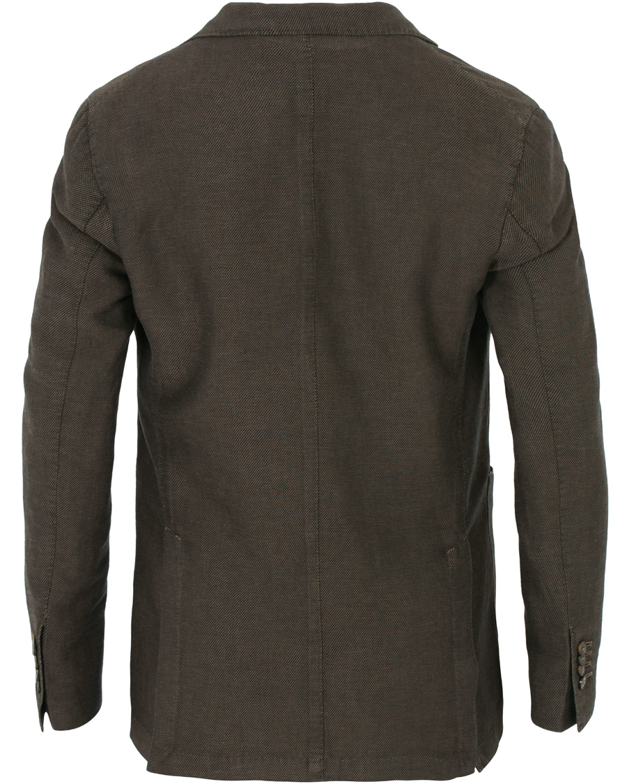Homme | Blazers | L.B.M. 1911 | Jim Cotton/Linen Vintage Blazer Brown