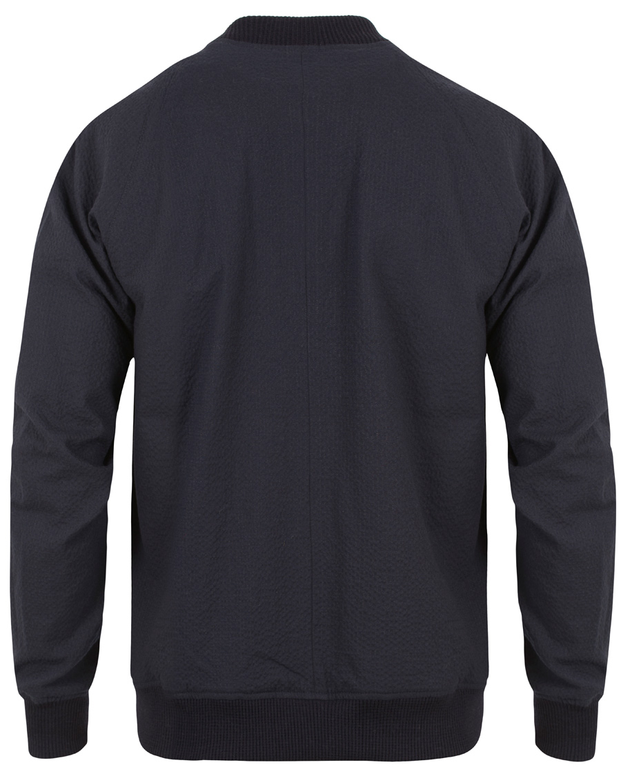 Homme | Manteaux Et Vestes | De Bonne Facture | Jockey Plain Seersucker Jacket Navy