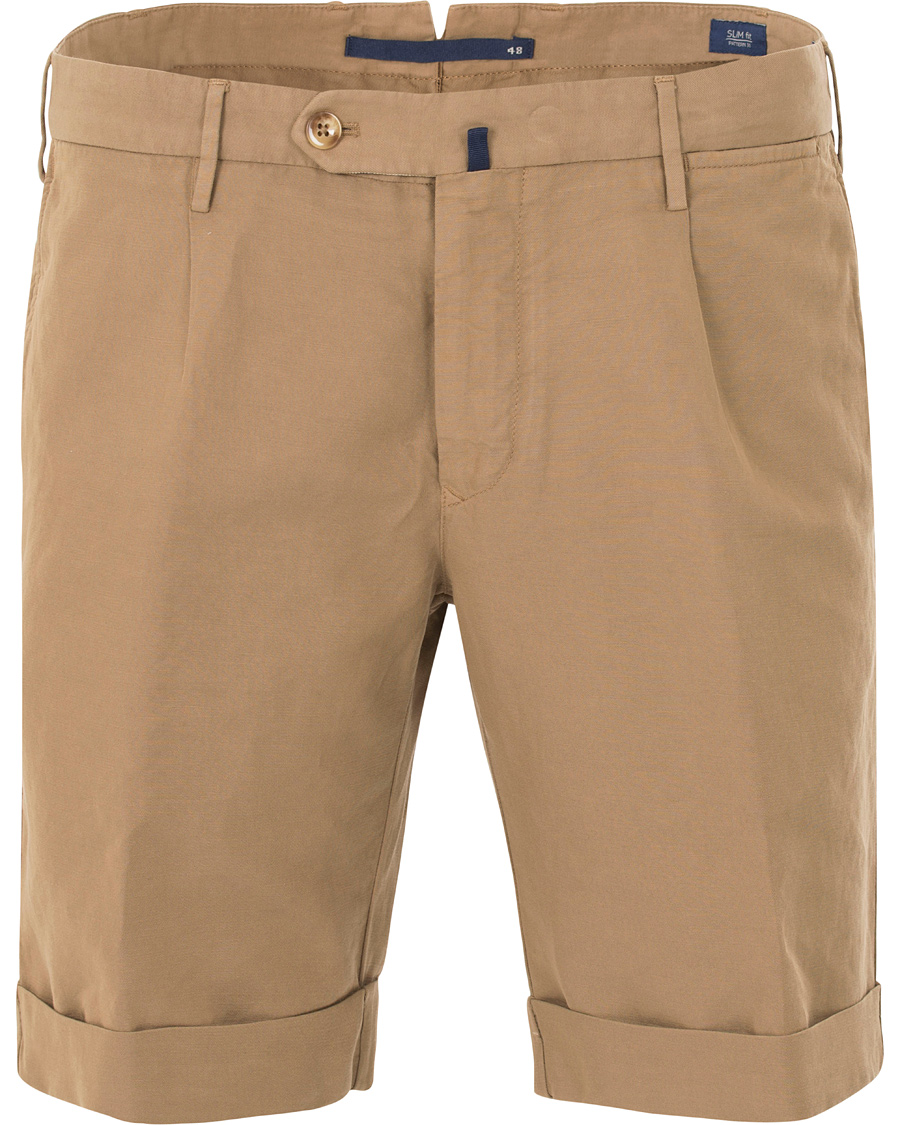 Homme | Shorts | Incotex | Chinolino Shorts Dark Khaki