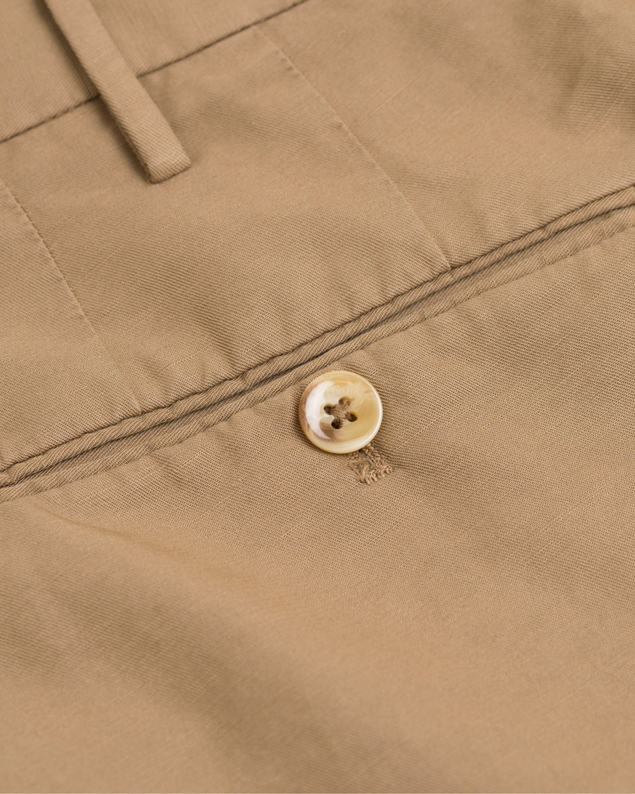Homme | Shorts | Incotex | Chinolino Shorts Dark Khaki