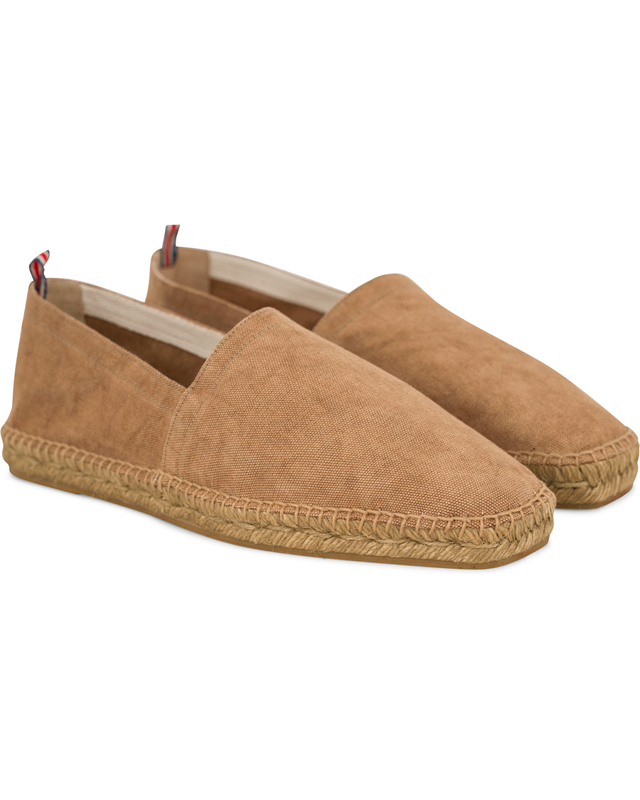 Homme | Castañer Pablo Washed Canvas Espadrilles Tostado | Castañer | Pablo Washed Canvas Espadrilles Tostado