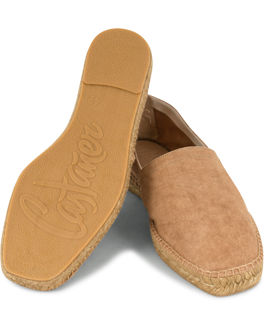 Homme | Castañer Pablo Washed Canvas Espadrilles Tostado | Castañer | Pablo Washed Canvas Espadrilles Tostado
