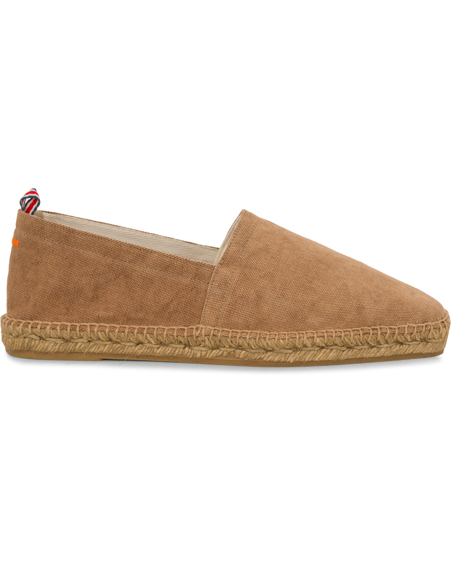 Homme | Castañer Pablo Washed Canvas Espadrilles Tostado | Castañer | Pablo Washed Canvas Espadrilles Tostado
